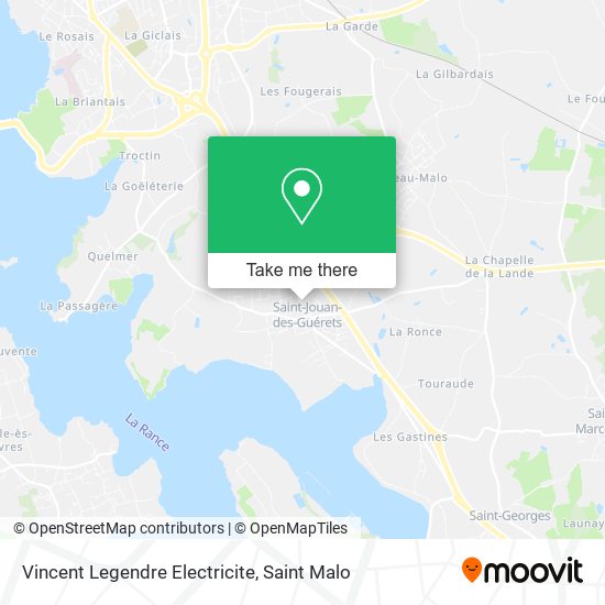 Mapa Vincent Legendre Electricite