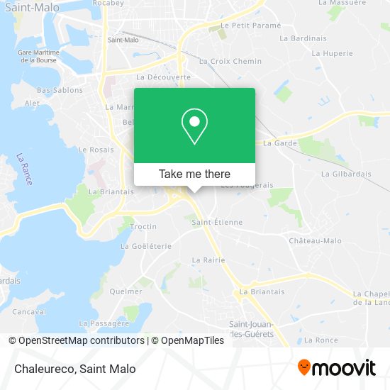 Chaleureco map