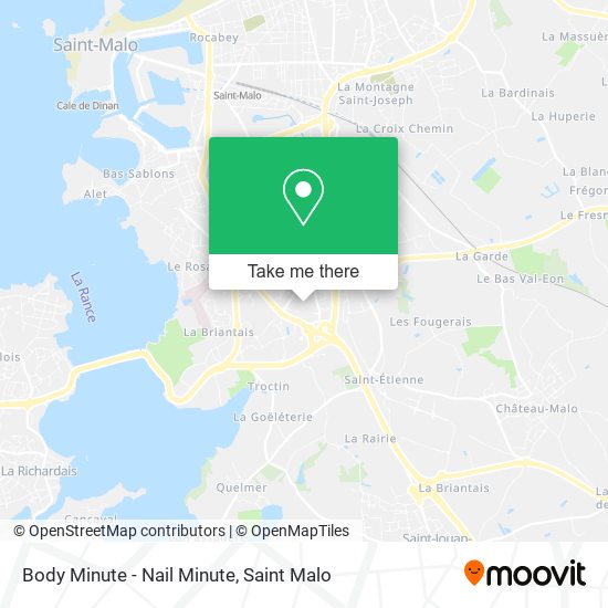Body Minute - Nail Minute map