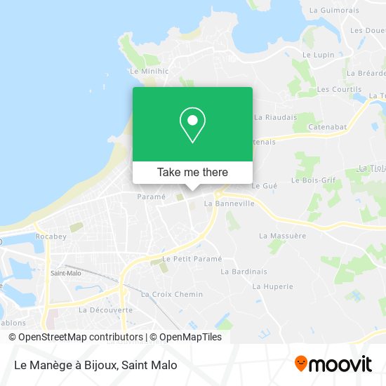 Le Manège à Bijoux map