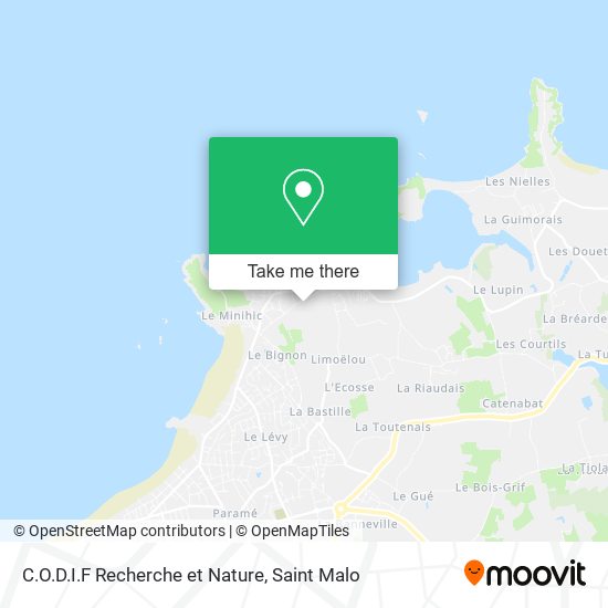 C.O.D.I.F Recherche et Nature map