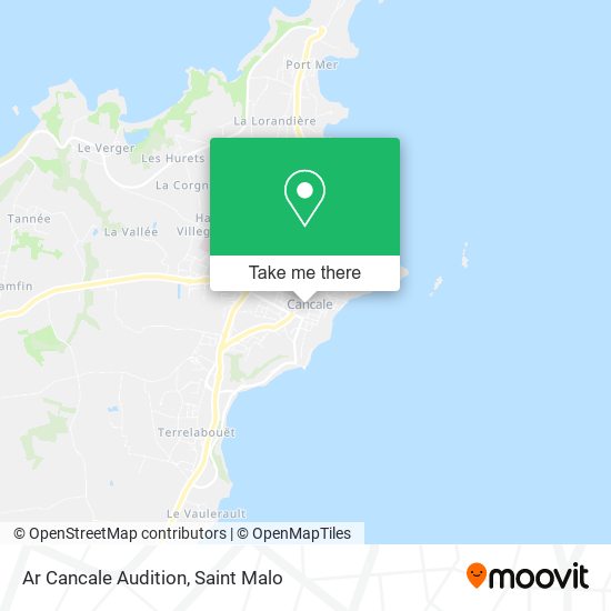 Mapa Ar Cancale Audition