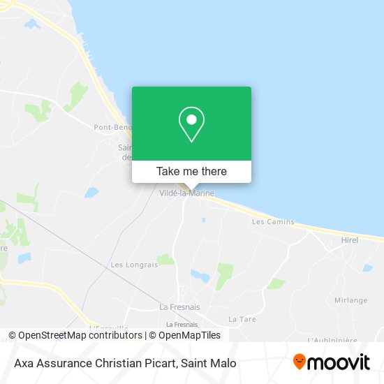 Axa Assurance Christian Picart map