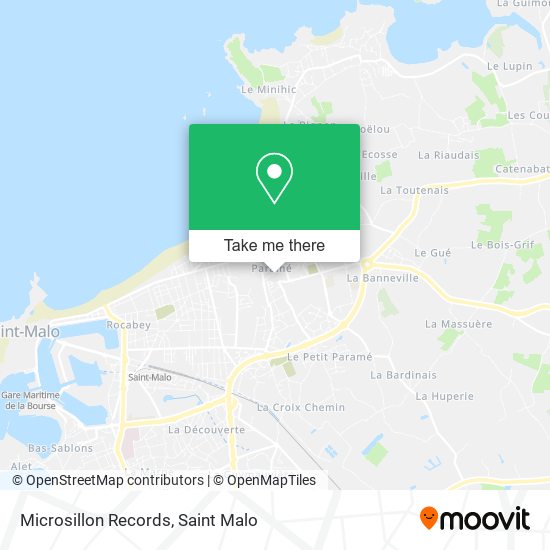 Microsillon Records map