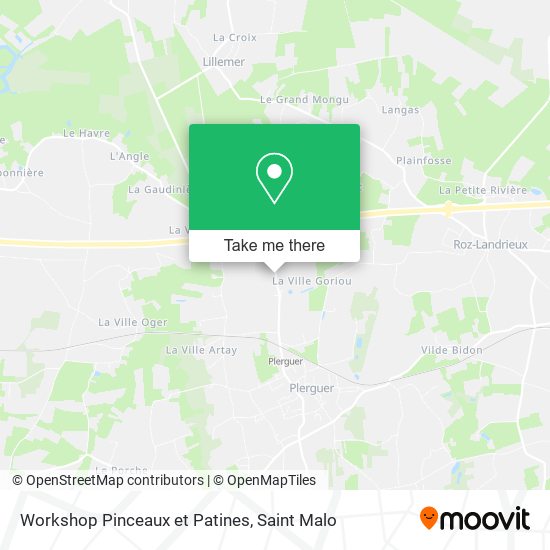 Workshop Pinceaux et Patines map
