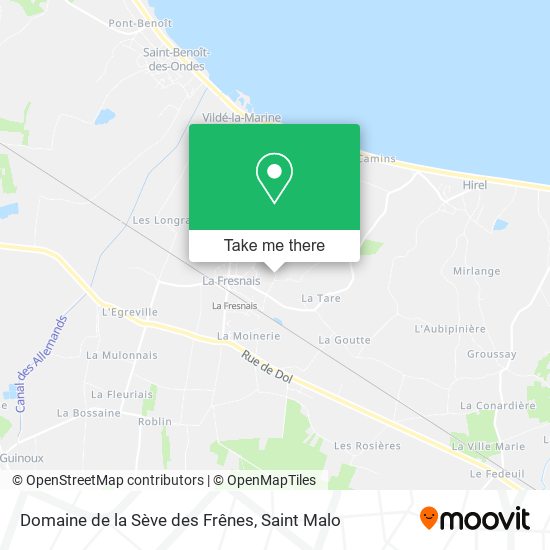 Domaine de la Sève des Frênes map