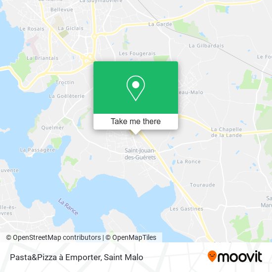 Pasta&Pizza à Emporter map