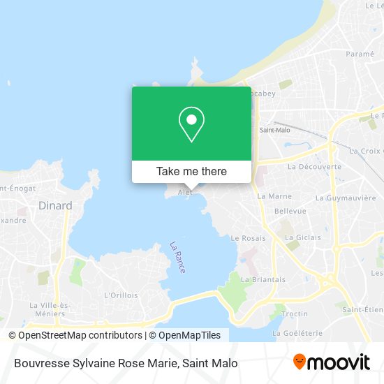 Bouvresse Sylvaine Rose Marie map