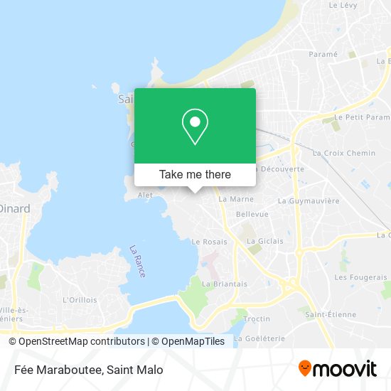Fée Maraboutee map