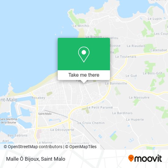 Malle Ô Bijoux map