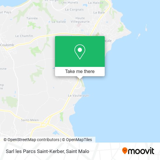 Sarl les Parcs Saint-Kerber map