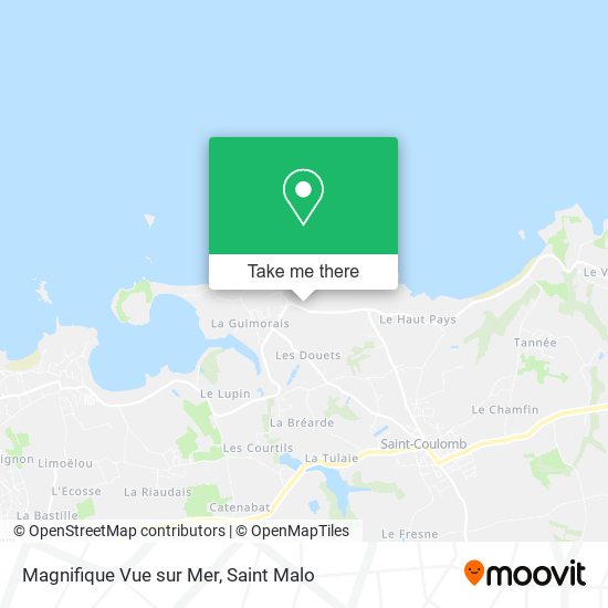 Magnifique Vue sur Mer map