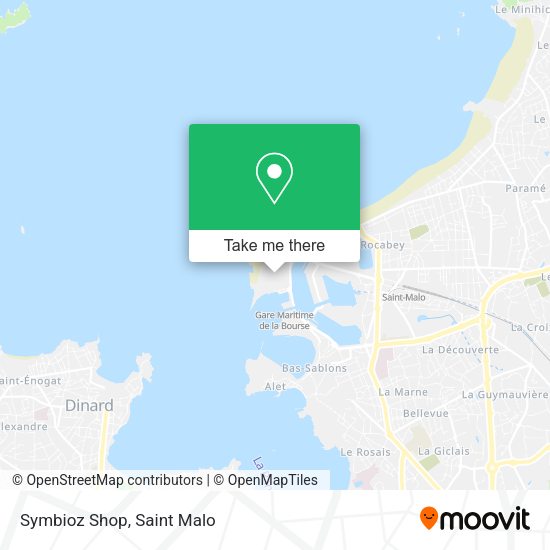 Symbioz Shop map