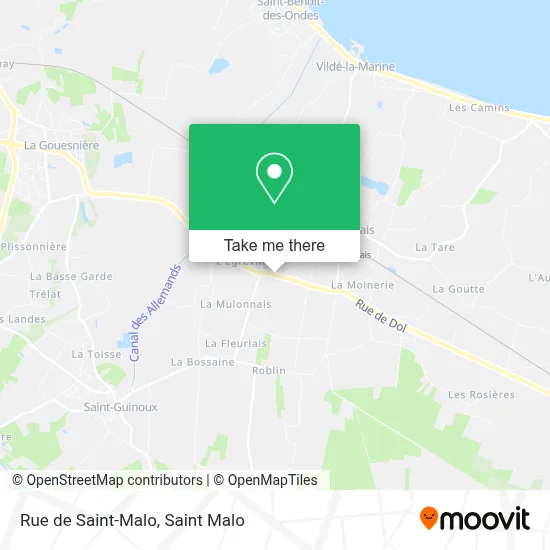 Rue de Saint-Malo map