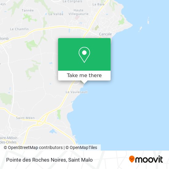 Pointe des Roches Noires map
