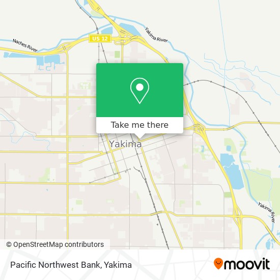 Pacific Northwest Bank map