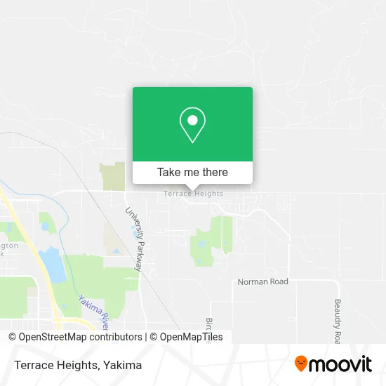 Terrace Heights map