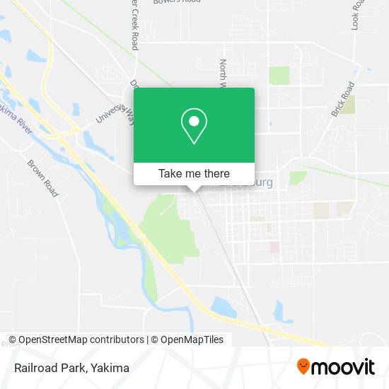 Mapa de Railroad Park