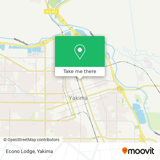 Econo Lodge map