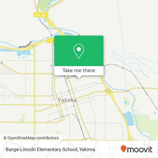 Mapa de Barge-Lincoln Elementary School