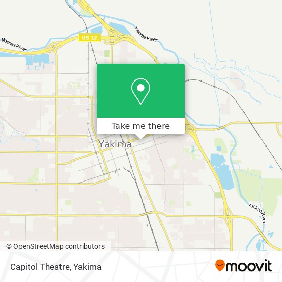 Capitol Theatre map