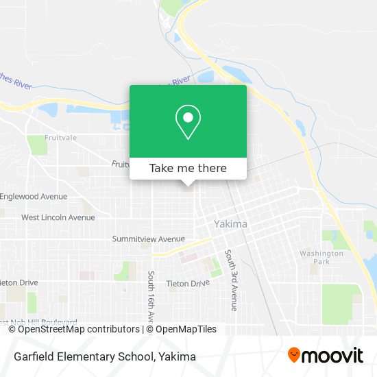 Mapa de Garfield Elementary School