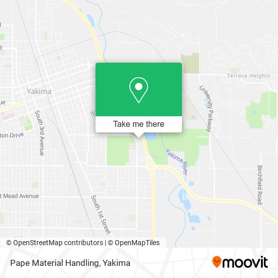 Pape Material Handling map