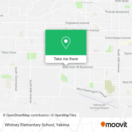 Whitney Elementary School map