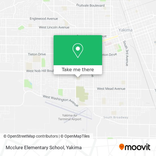 Mcclure Elementary School map