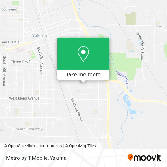 Metro by T-Mobile map