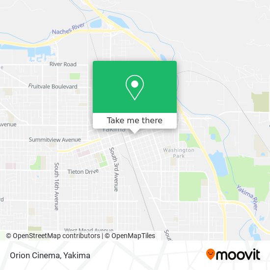 Mapa de Orion Cinema