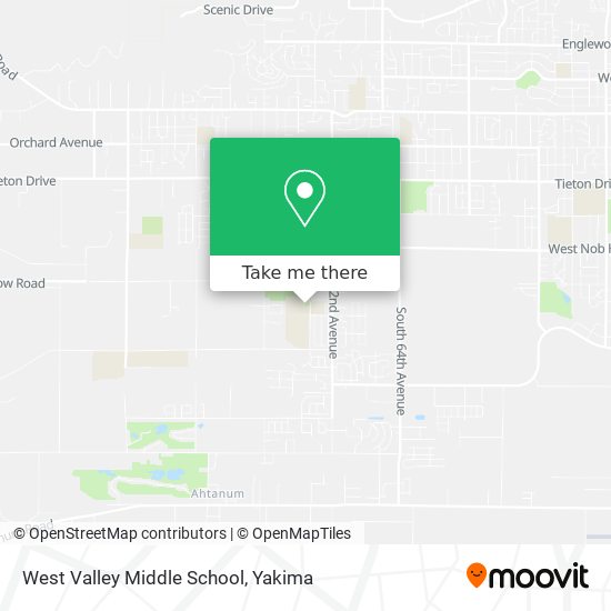 West Valley Middle School map
