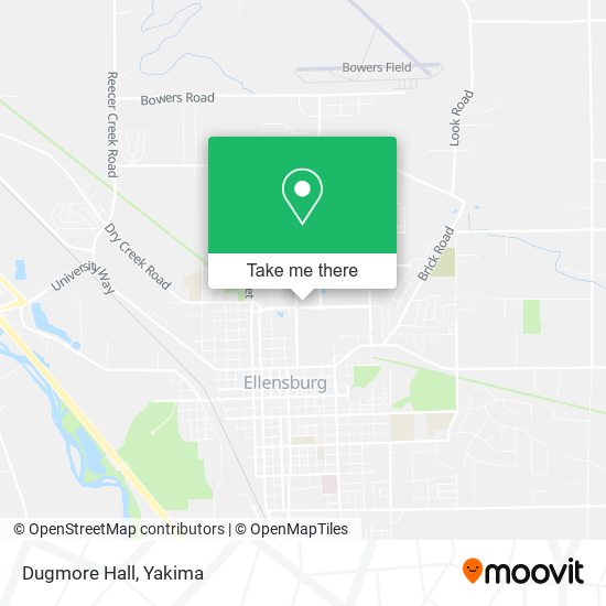 Mapa de Dugmore Hall