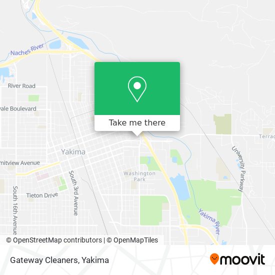 Gateway Cleaners map