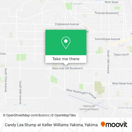 Mapa de Candy Lea Stump at Keller Williams Yakima