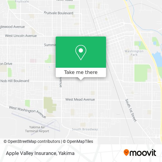 Apple Valley Insurance map