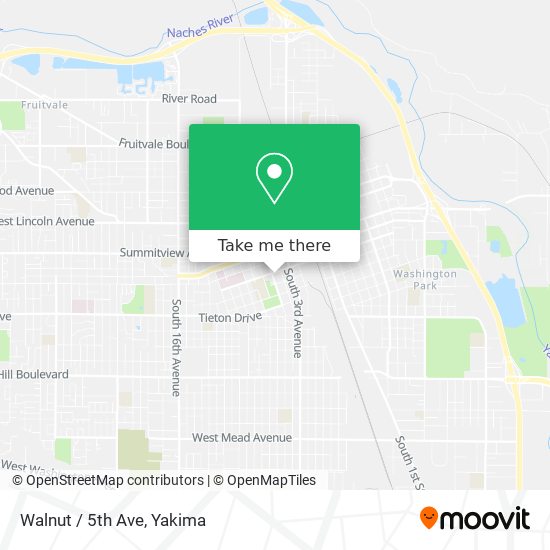 Mapa de Walnut / 5th Ave