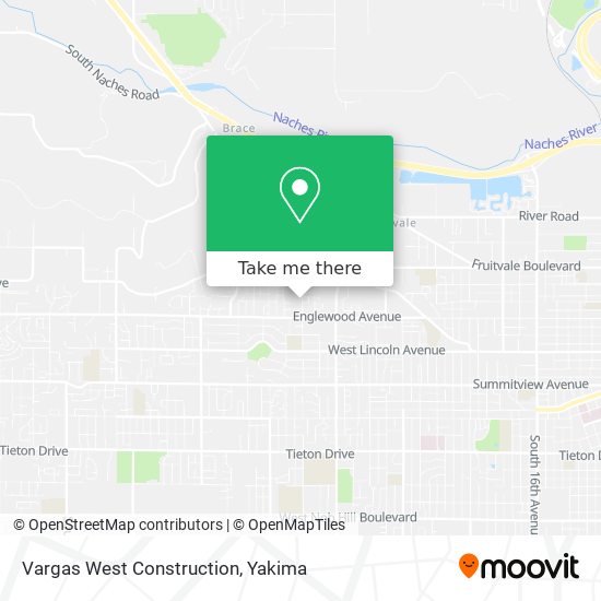 Vargas West Construction map