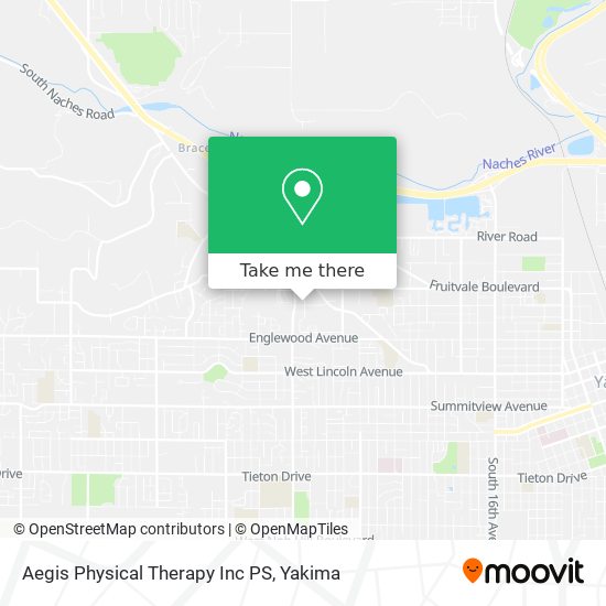Mapa de Aegis Physical Therapy Inc PS