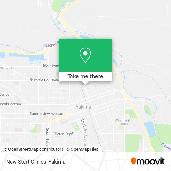 New Start Clinics map