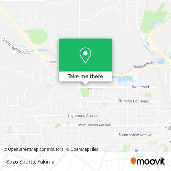 Sozo Sports map