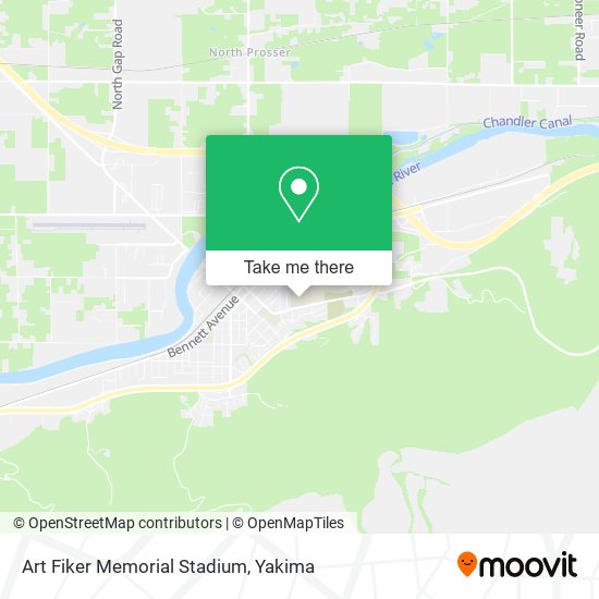 Art Fiker Memorial Stadium map