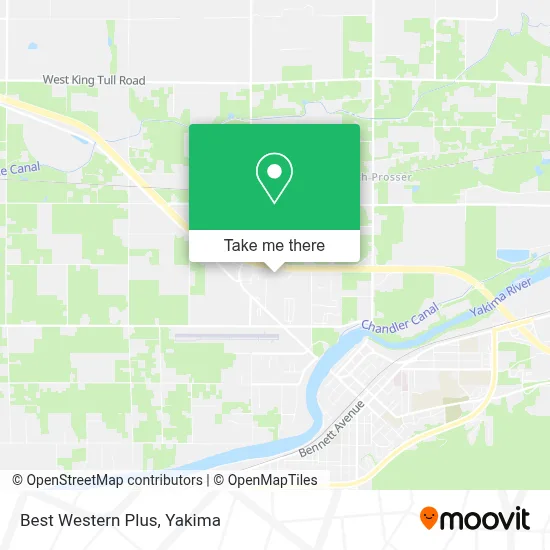 Best Western Plus map