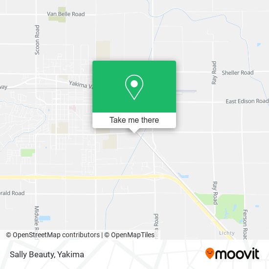 Sally Beauty map