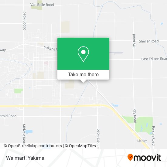 Walmart map