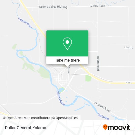 Mapa de Dollar General