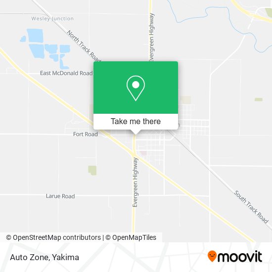 Mapa de Auto Zone