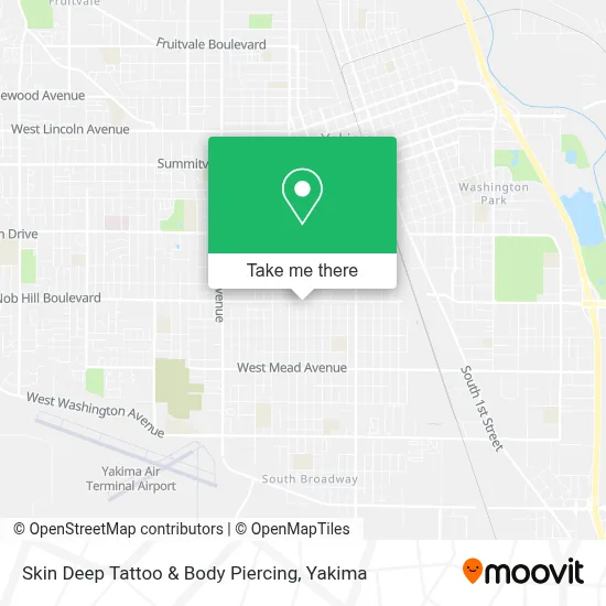 Skin Deep Tattoo & Body Piercing map