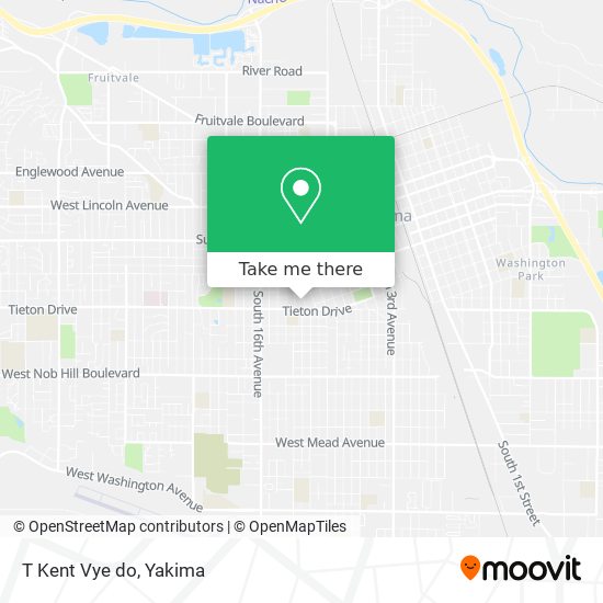 Mapa de T Kent Vye do