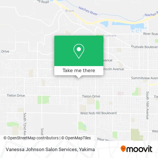 Vanessa Johnson Salon Services map